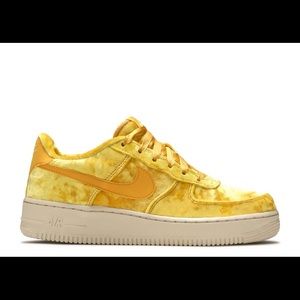 Yellow Velvet Air Force 1